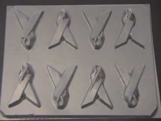 1603 Awareness Support Ribbons Chocolate Candy Mold